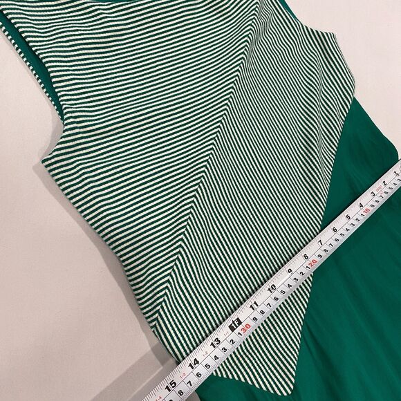 ~ Sm Anthropologie Maeve Dress Asymmetrical Cameron Green Striped Tank Boho - Picture 7 of 16